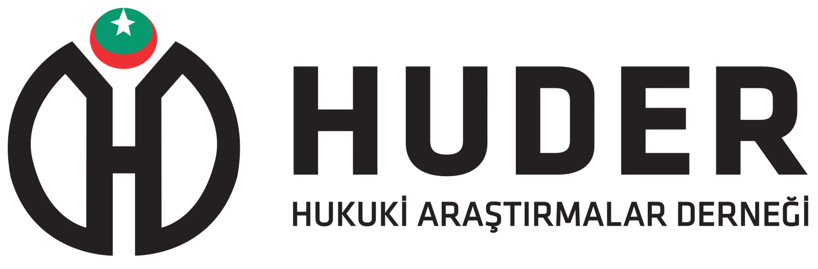 HUDER Hukuki Araştırmalar Derneği logosu